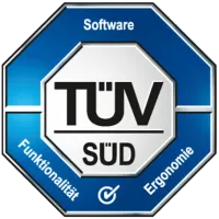 TÜV Süd zertifiziert CHECK24 auch in 2026 für Benutzerfreundlichkeit und Funktionalität - Award Logo